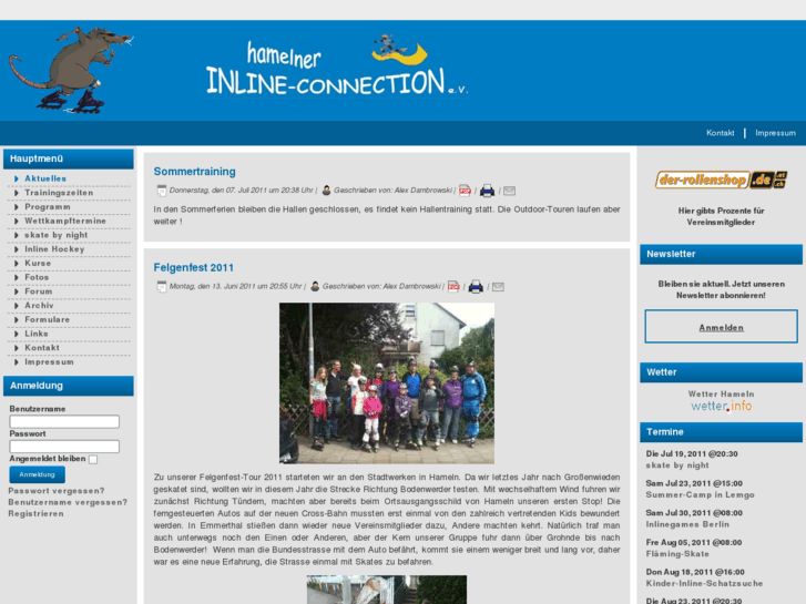 www.hamelner-inline-connection.de