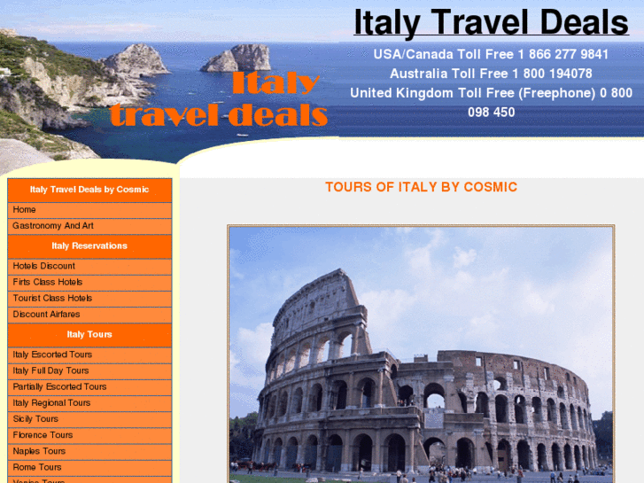 www.italytraveldeals.info