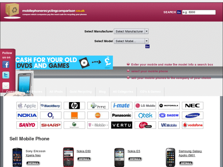 www.mobilephonerecyclingcomparison.co.uk