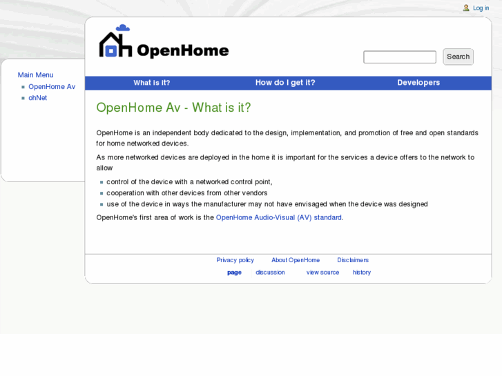 www.openhome.org