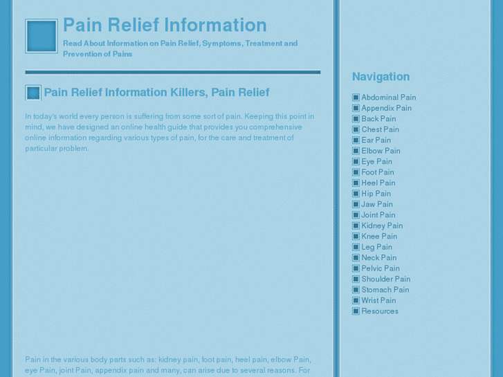 www.pain-relief-info.net