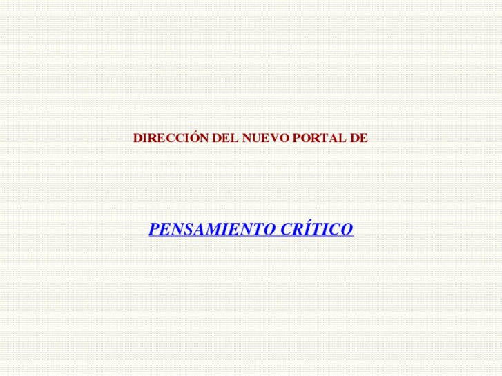 www.pensamiento-critico.com