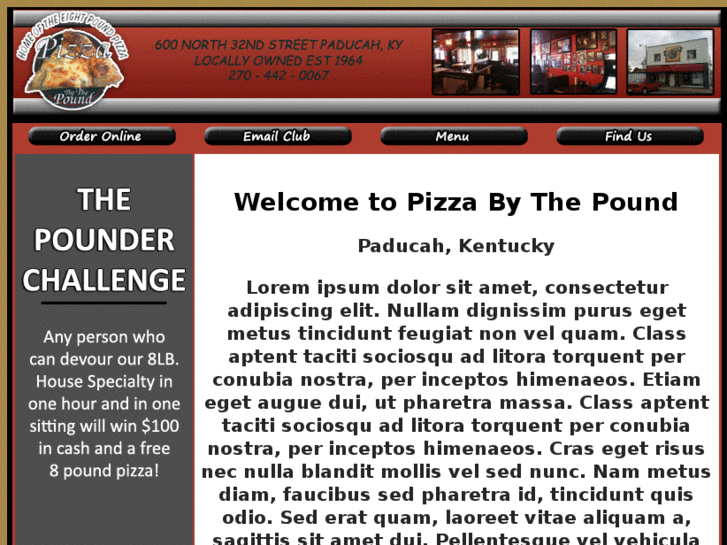 www.pizzabythepoundpaducah.com