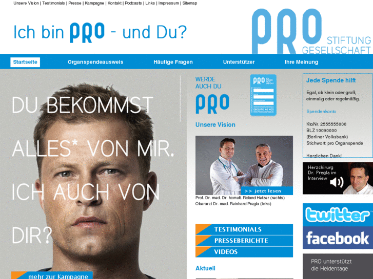 www.proorganspende.de