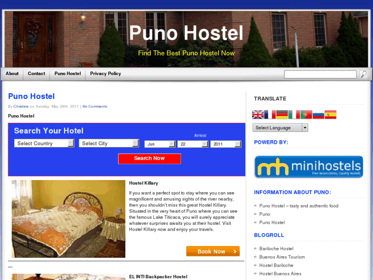 www.punohostel.com