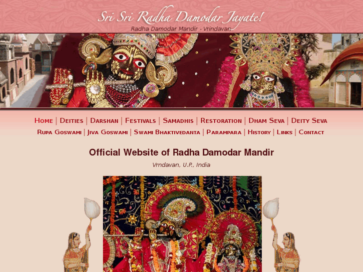 www.radhadamodarmandir.com