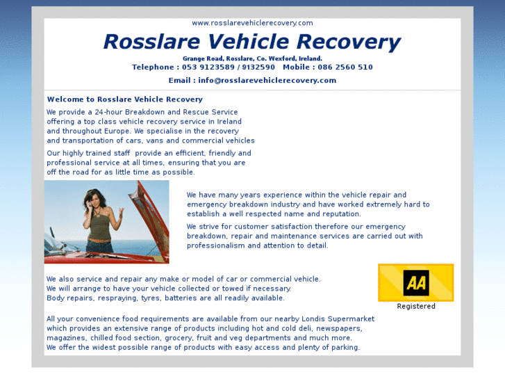 www.rosslarevehiclerecovery.com