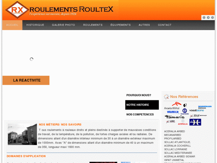 www.roulementsroultex.com