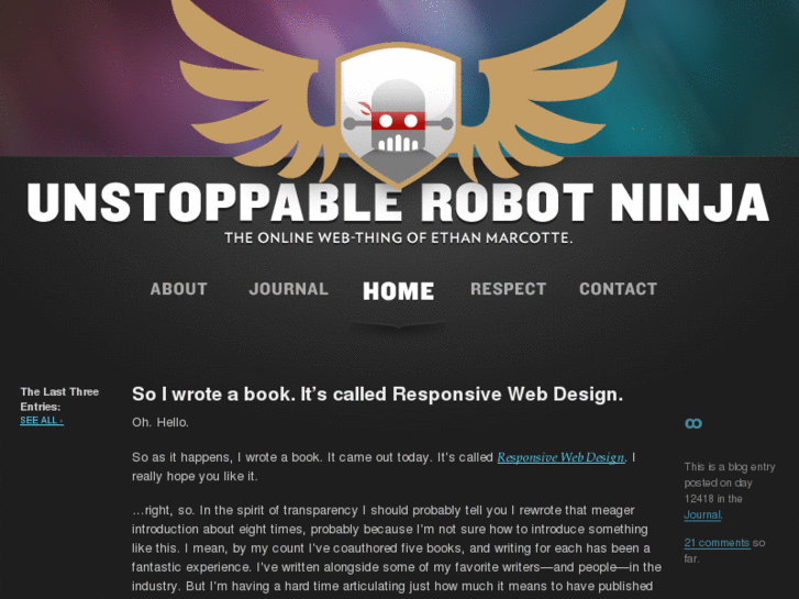 www.unstoppablerobotninja.com