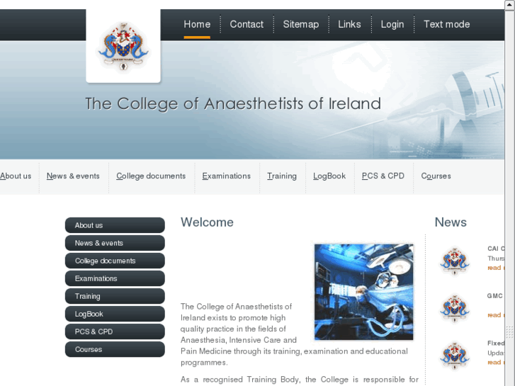 www.anaesthesia.ie