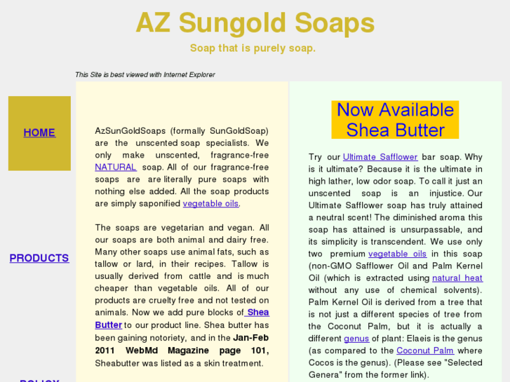 www.azsungoldsoaps.com