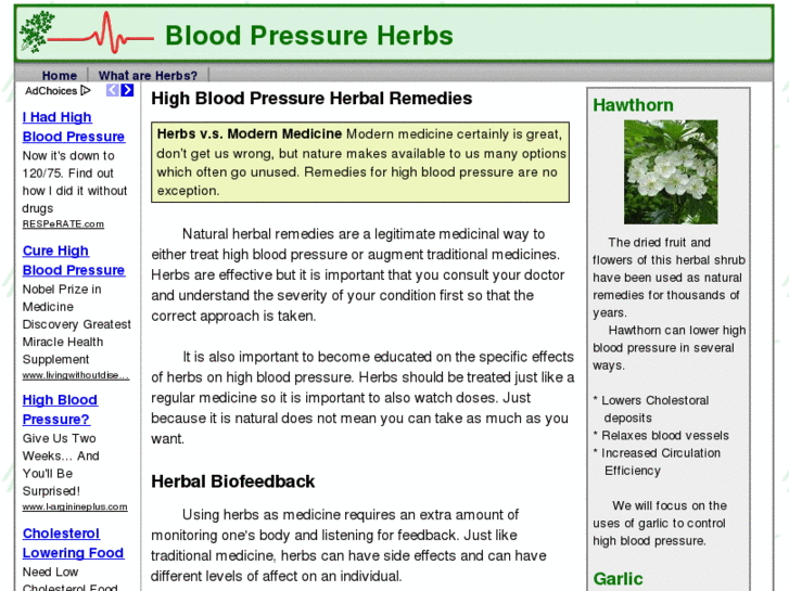 www.bloodpressureherbs.com