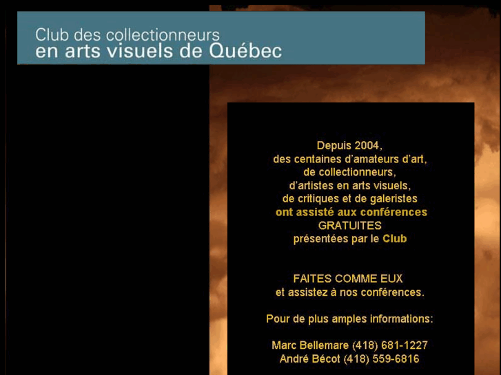 www.clubdescollectionneursenartsvisuelsdequebec.com