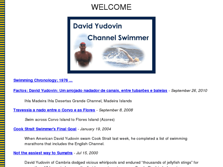 www.davidyudovinchannelswimmer.com