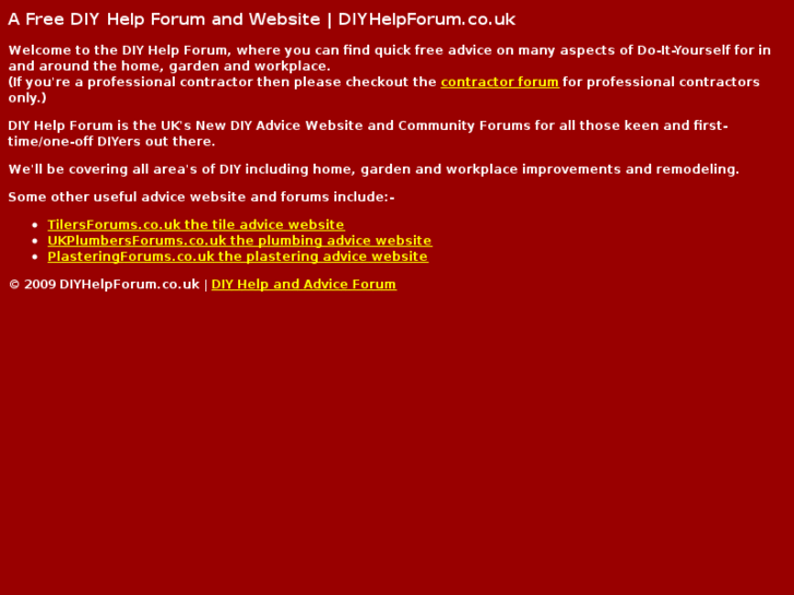 www.diyhelpforum.co.uk