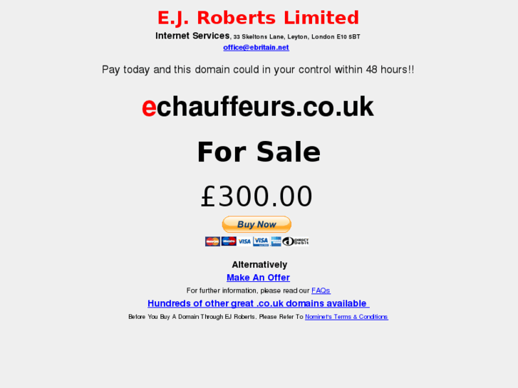 www.echauffeurs.co.uk