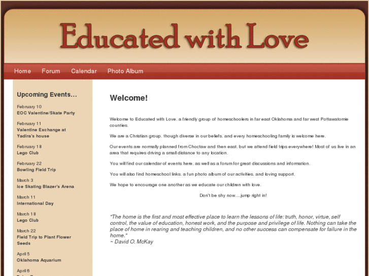 www.educatedwithlove.com