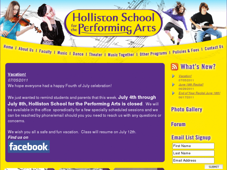 www.hollistonarts.com