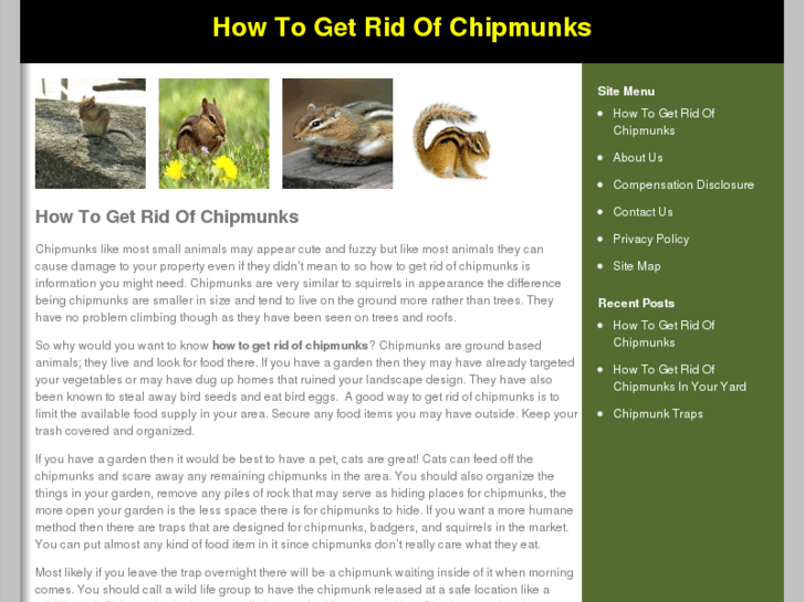 www.howtogetridofchipmunks.net