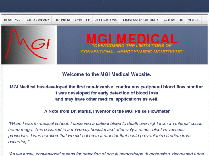 www.mgimedical.com