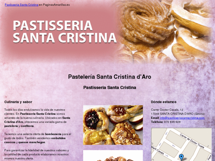 www.pastisseriasantacristina.com