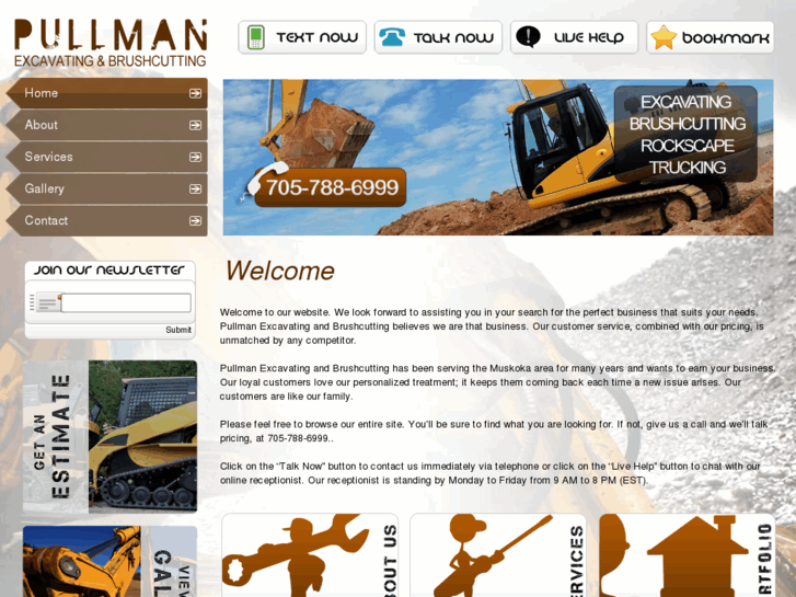 www.pullamexcavating.com