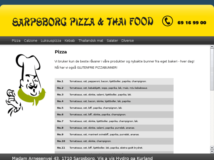 www.sarpsborg-pizza.com