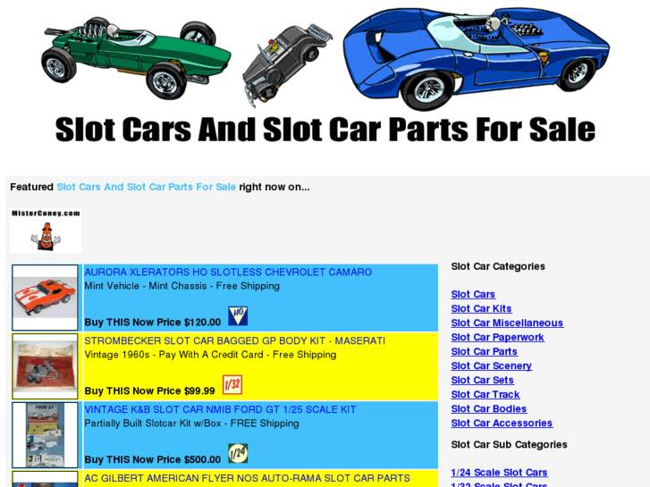 www.slotcarsandslotcarparts.com