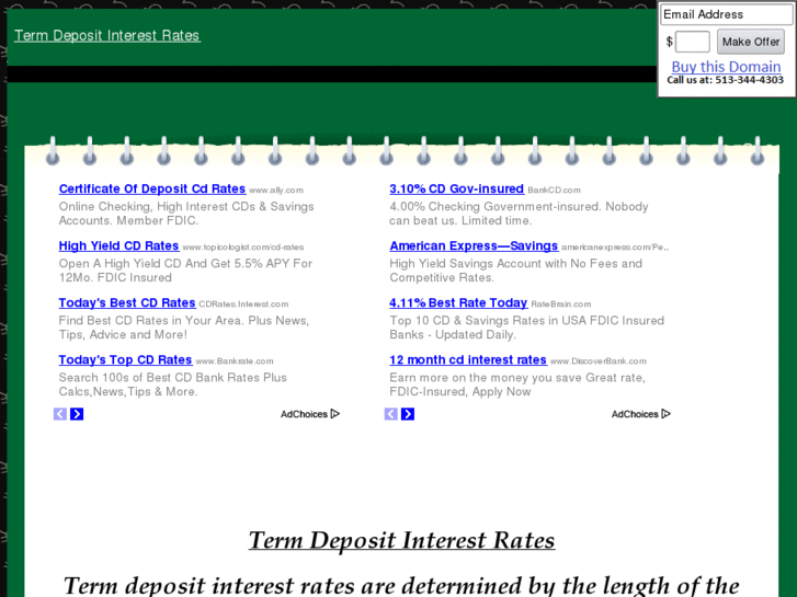 www.termdepositinterestrates.com