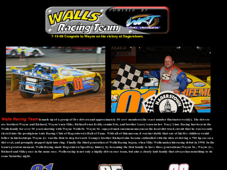 www.wallsracingteam.com