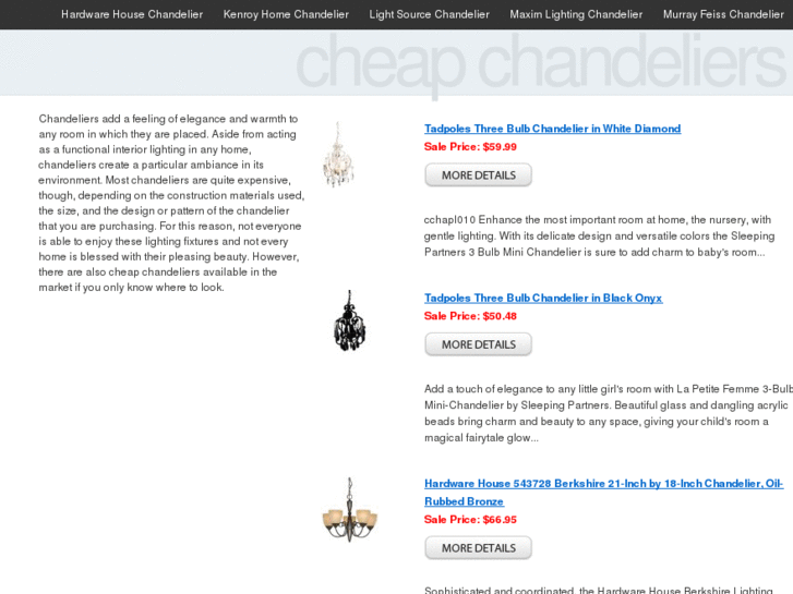 www.cheapchandeliers.org