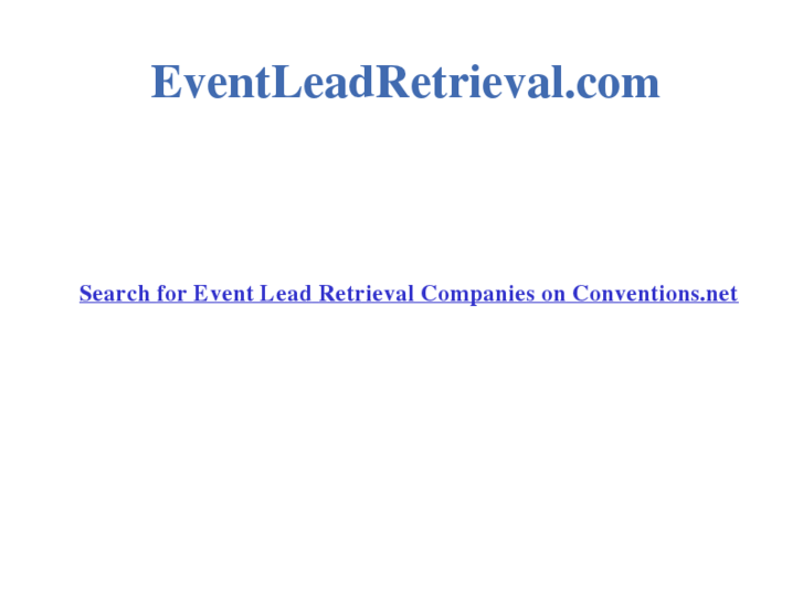 www.eventleadretrieval.com