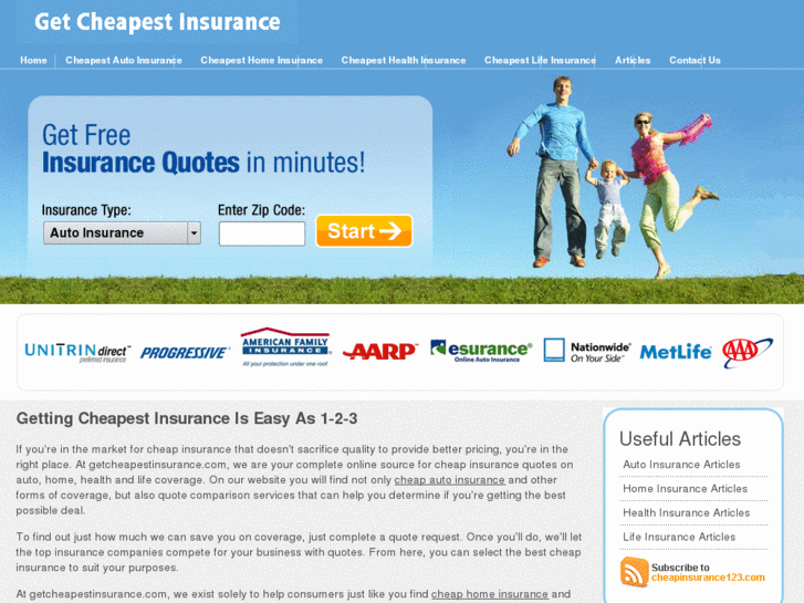 www.getcheapestinsurance.com