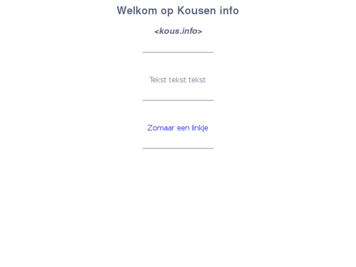 www.kous.info