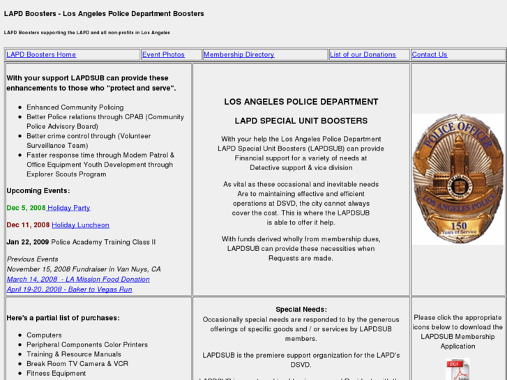 www.lapdboosters.com