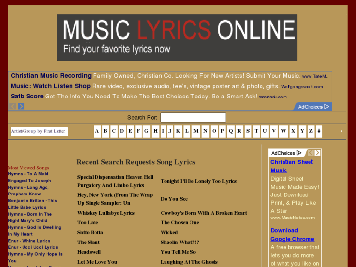 www.music-lyricsonline.com