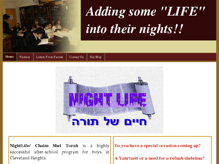 www.nightlife-chaimsheltorah.org