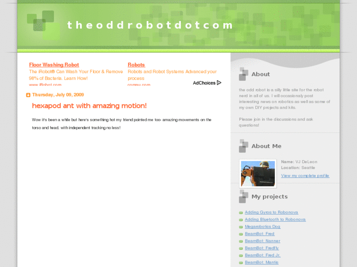 www.theoddrobot.com