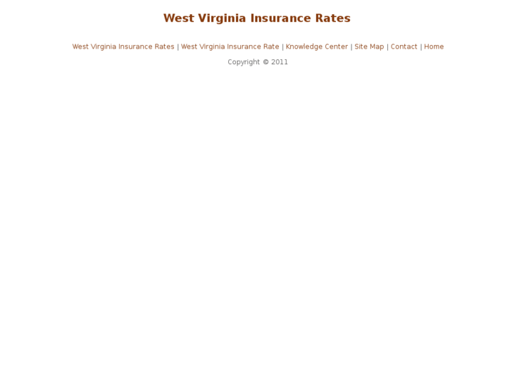 www.westvirginiainsurancerates.com