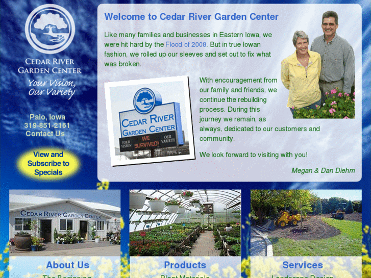www.cedarrivergarden.com