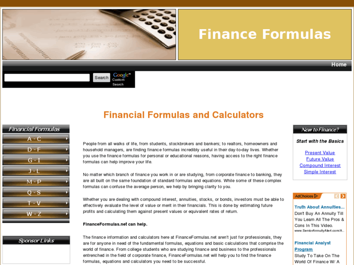 www.financeformulas.net