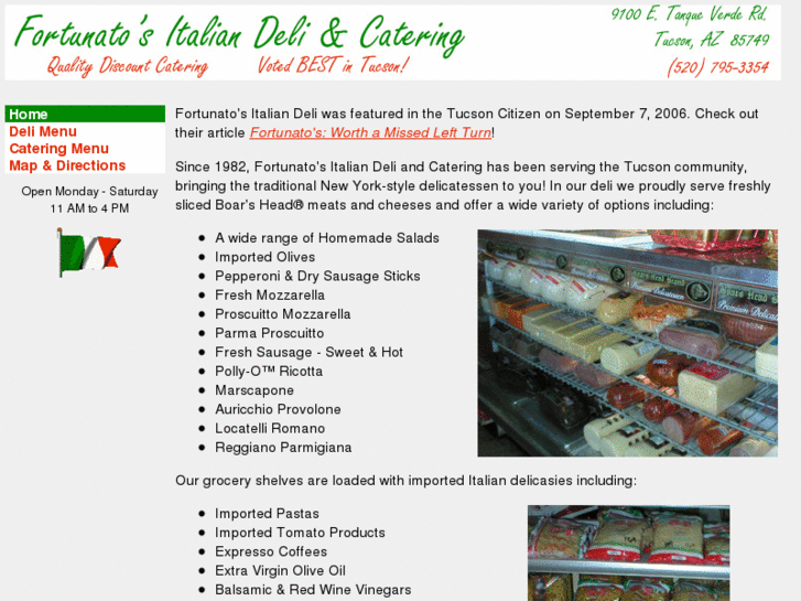 www.fortunatosdeli.com