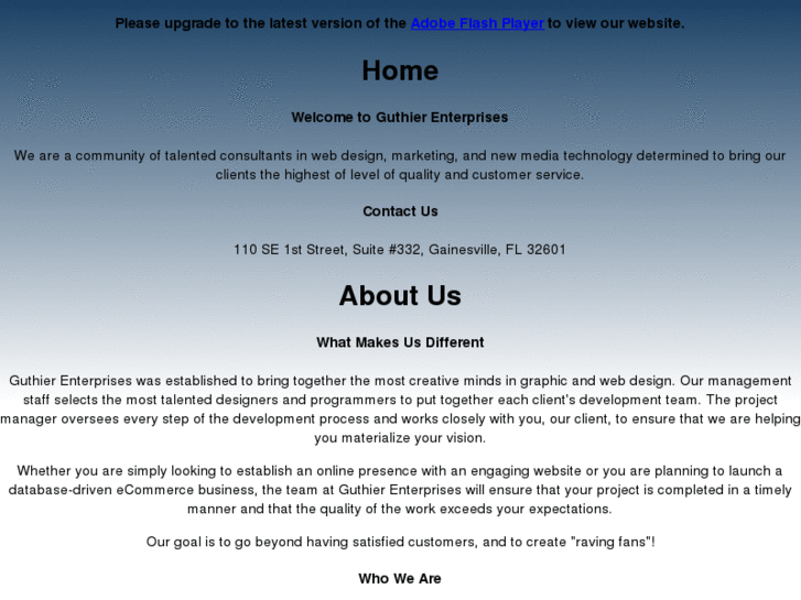 www.guthierwebdesign.com