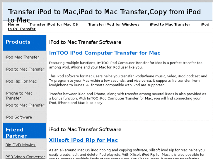 www.ipodtomac.com