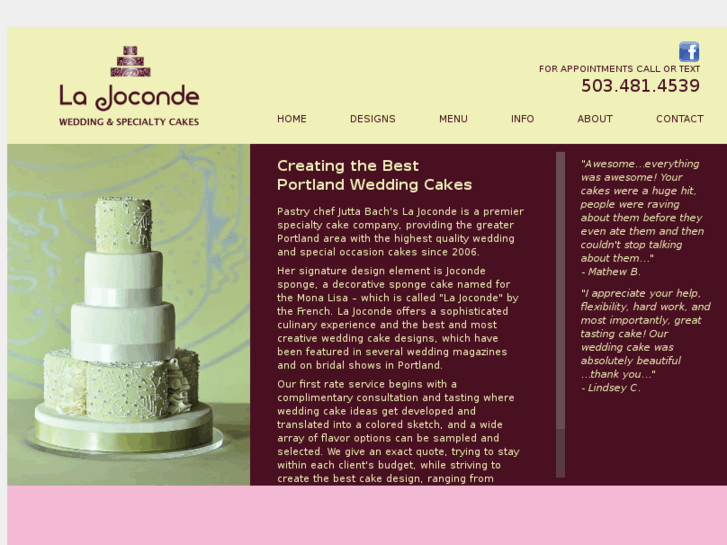 www.lajocondecakes.com