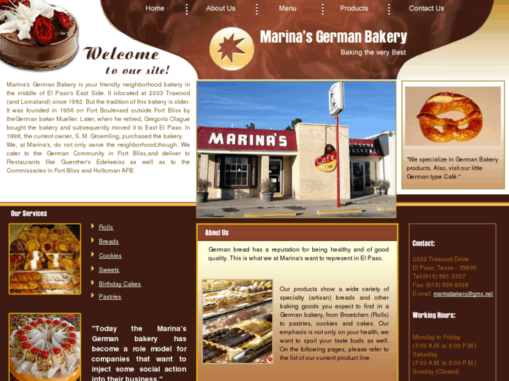 www.marinasgermanbakery.com