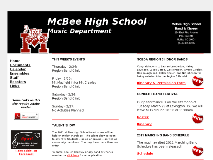 www.mcbeeband.org