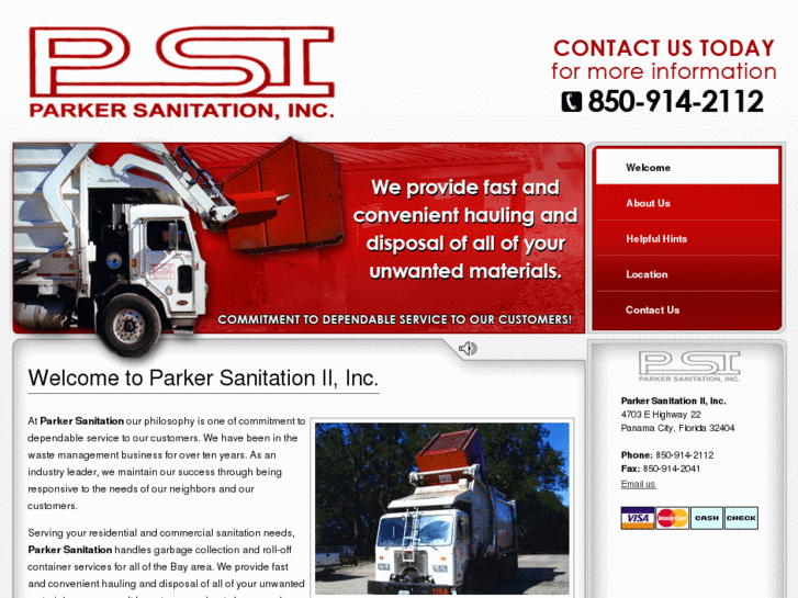 www.parkersanitation.com