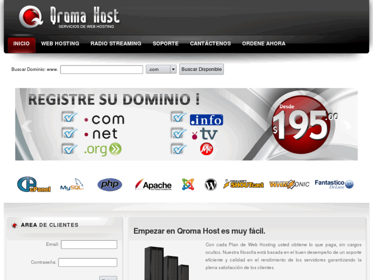 www.qromahost.com