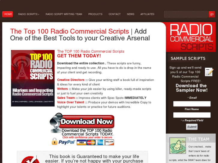 www.radio-commercial-scripts.com